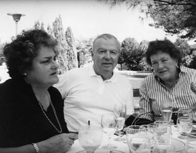 Dagmar de Pins Sullivan, Walter H. Sullivan Jr., Julia Child